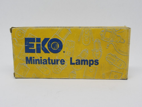 Eiko 6S6DC/12V Miniature Incandescent Lamp 6W 12V (40802) *LOT OF 6* NEW