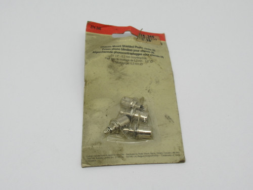 Archer 274-346 Chassis Mounted Shielded Phono Jack DAMAGED PACKAGE *4-Pack* NEW
