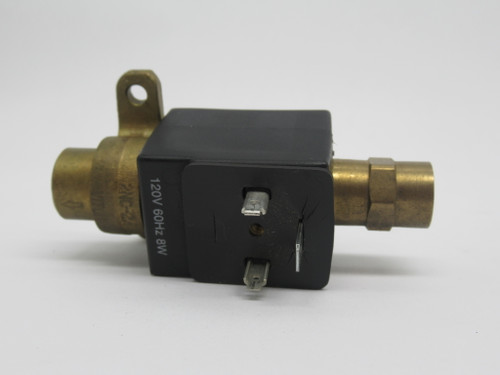 AirMax 78.1377 Solenoid Valve 1/4" NPT 200PSI 120VAC *MISSING CONNECTOR* USED