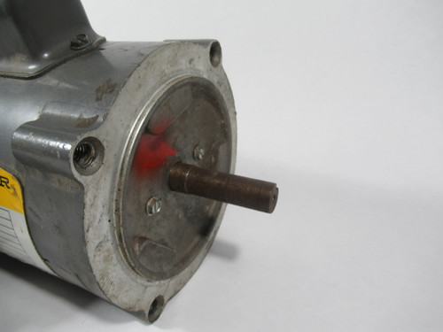 Baldor 1/6HP 1725RPM 115/230V 56C TEFC 1Ph 3.8/1.9A 60Hz MISSING FAN COVER USED