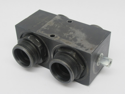 Rotelmann ST/POM/FPN280 Multi Way Ball Valve Assembly DN32 1-1/2" NPT USED