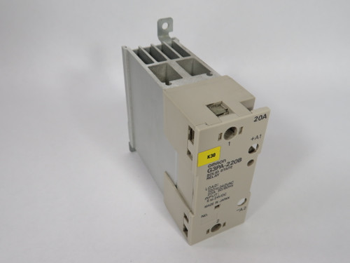 Omron G3PA-220B Solid State Relay Input:5-24VDC Load:100-240VAC 20A 50/60Hz USED