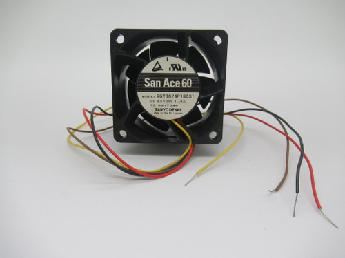 Sanyo Denki 9GV0624P1G031 San Ace 60 DC Cooling Fan 24VDC 1.4A USED