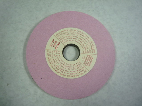 Colonial Abrasives 971-14 05868807 80J Pink Oxide Grinding Wheel 3600RPM ! NEW !