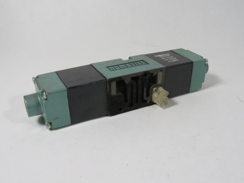 Numatics 081SS400K000030 Double Solenoid Valve 110-120V/50-60Hz .15A USED