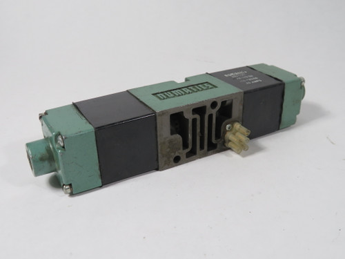 Numatics 081SS400K000030 Double Solenoid Valve 110-120V COSMETIC DAMAGE USED