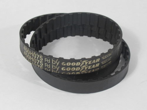Goodyear 450H075 Positive Drive Timing Belt 45" L x 0.75" W x 0.5" W NOP