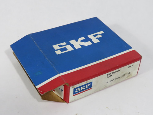 SKF 6208 Deep Groove Ball Bearing 40mm ID 80mm OD 18mm W NEW