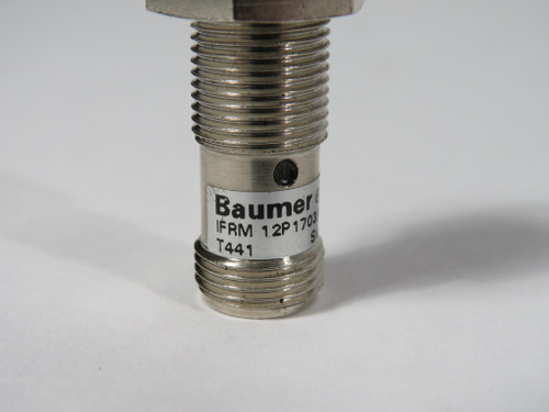 Baumer IFRM-12P1703/S14L Proximity Sensor 10-30VDC 10mA 4mm SHELF WEAR NOP