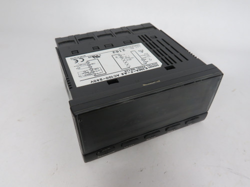 Omron K3MA-F-A2-AC100-240V 5-Digit Digital Frequency/Rate Meter *COS WEAR* USED