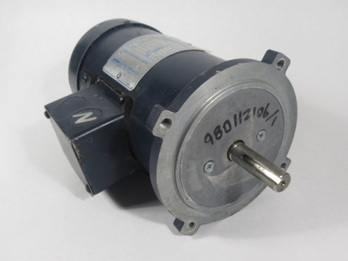 Leeson 1/3HP 1750RPM 90VDC MSS56C TEFC 3.5A NO KEY USED