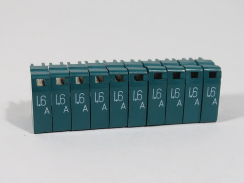 Daito MP16 Alarm Fuse 1.6A 125VAC/DC Lot of 10 USED