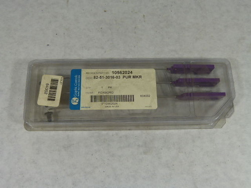 Graphic Controls 82-51-3016-03 Purple Marker Pen Box of 3 ! NEW !