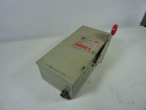Cutler-Hammer 30-17449-6 Disconnect Switch 60A 600V AC/CA USED