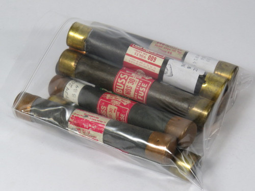 Bussmann NOS-30 One Time Fuse 30A 600V Lot of 10 USED