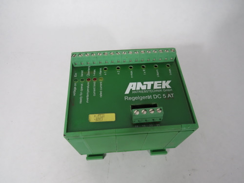 Antek DC5AT-01 DC Servo Drive Module 24-48VDC 5A *COS DMG* USED