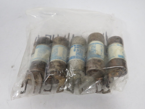 Gould Shawmut FES6 Bolt On Fuse 6A 600VAC Open Hole Lot of 10 USED