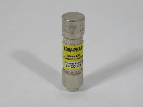 Cooper Bussmann LP-CC-2-1/4 Low-Peak Time Delay Fuse 2-1/4A *LOT OF 10* USED