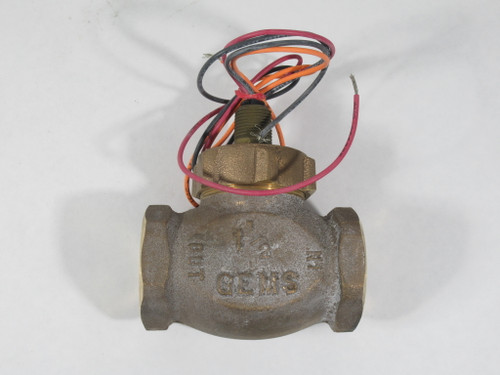 Gems Sensors 27090 General Purpose Flow Switch 1-1/2" NPT 15GPM DAMAGED BOX NEW