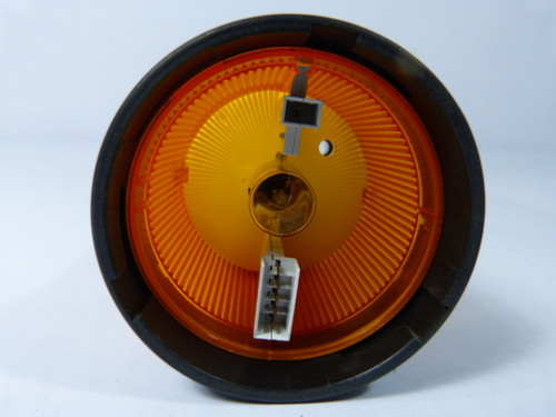 Telemecanique XVB-C35 Stack Light ORANGE With Bulb USED