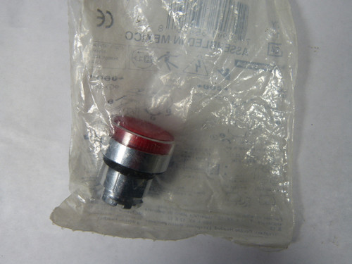 Telemecanique ZB4-BW34 Pushbutton Red for BA9 Incandescent Module ! NEW !