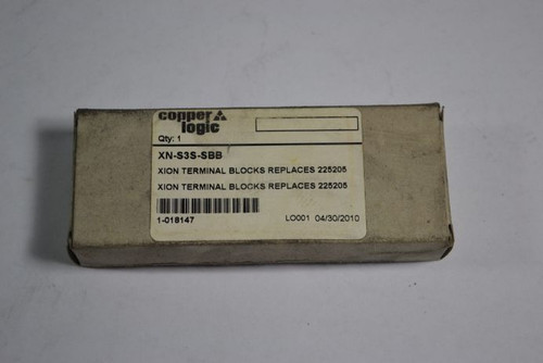 Copper Logic XN-S3S-SBB XI/ON Slice Base Module ! NEW !