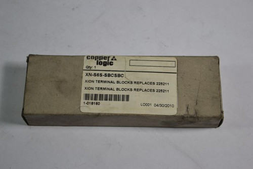 Copper Logic XN-S6S-SBCSBC XI/ON Slice Base Module ! NEW !
