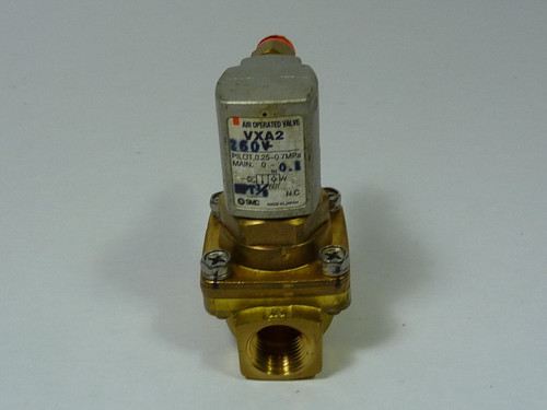 SMC VXA2-260V Pilot Air Valve USED