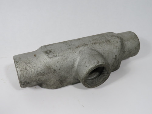 Crouse-Hinds T58 Conduit 1-1/2" Form 8 1-1/2" NPT 3-Hole Threaded USED