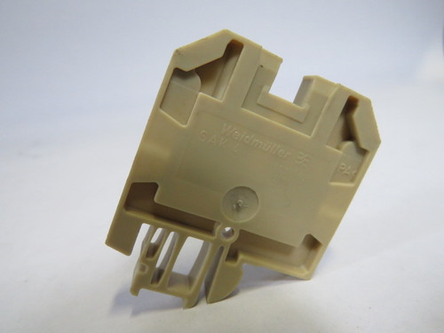 Weidmuller SAK-4 Terminal Block Lot of 20 BEIGE 1716240000 USED