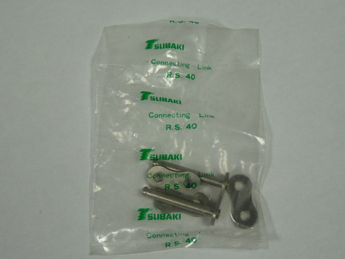 Tsubaki RS40-2-CL Connecting Link ! NEW !