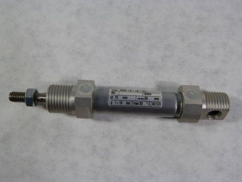 Norgren RCO13-12-20 Pneumatic Cylinder 12mm Bore 20mm Stroke 1-10 Bar USED