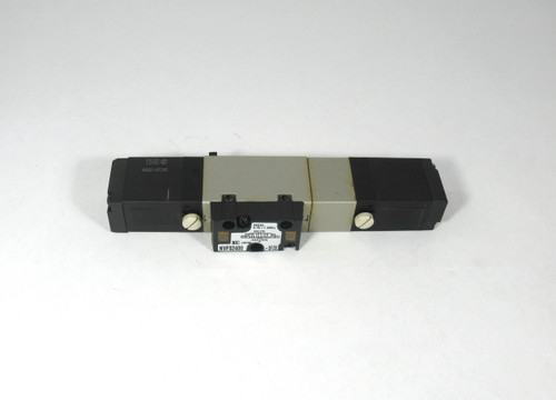 SMC NVFS2400-5FZB Solenoid Valve w/ 21–26VDC Coil *Shelf Ware* NOP