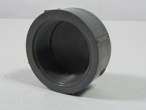 IPEX PVC-I SCH80 D2464 PVC Cap Fitting 2 Inch USED