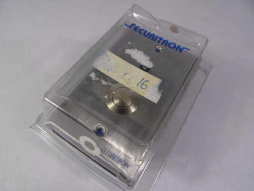 Securitron PB4 Steel Pushbutton Tamper Resistant ! NEW !