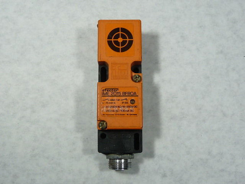 Efector IME2015BFBOA IM0011 Proximity Switch 20-250VAC 15mm COSMETIC WEAR USED