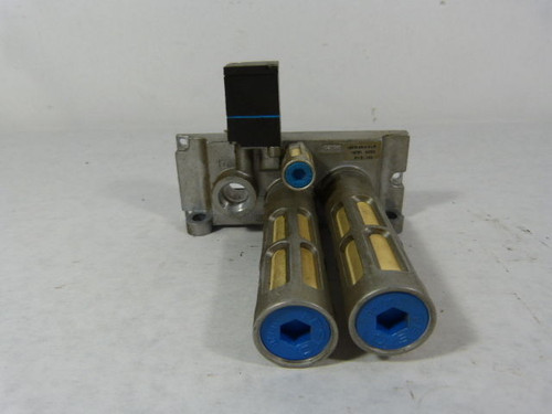 Festo IEPR-03-4.0-LR End Plate 18781 for Pneumatic Valve USED