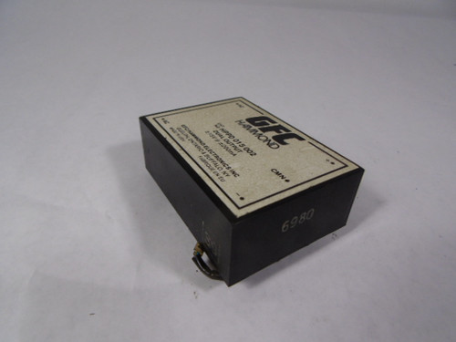 GFC Hammond HPPD-015-002 Solid State Power Supply 15V 200MA USED