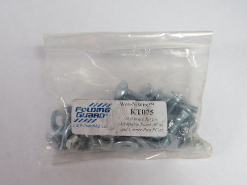 Folding Guard KT075 Wov-n-Wire Hardware Kit For Adjustable Panels ! NWB !