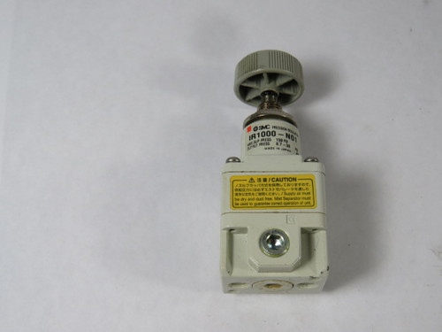 SMC IR1000-N01 Precision Regulator Relief Valve 0.7-30PSI USED