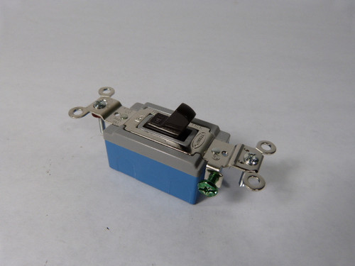 HUBBELL HBL1201 1Pole 15A 120-277VAC BROWN Switch ! NEW