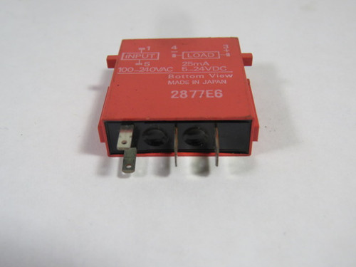 Omron G3TA-IAZR02S Solid State Relay 100-240VAC 25mA USED