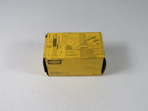 Hubbell HBL2711CN Twist-Lock Plug 30A 125/250V 4W 3P ! NEW !