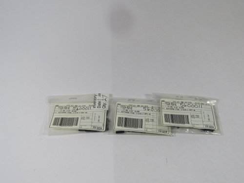 3M Canada FP-301-3/32-BL500 Heat Shrink Tubing  3/32” x 1/2”50/Bag Lot Of 2 NEW