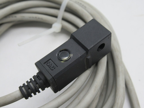 SMC D-G5PL Auto Switch 4.5-28VDC 10mA 3-Wire PNP 3m L USED