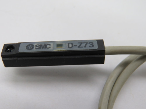 SMC D-Z737 Reed Switch w/RED LED 2W 100VAC 24VDC 0.5m USED