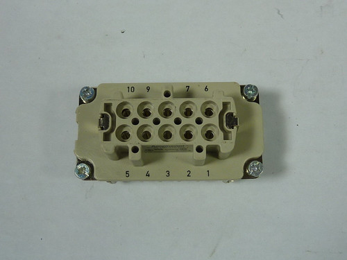 Amphenol C146-10B-010-102-1 C146 Insert 10-pin Female Receptacle NOP
