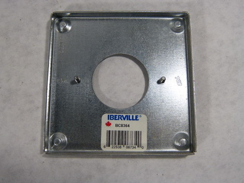 Iberville BC8364 4" Square Box Cover ! NEW !
