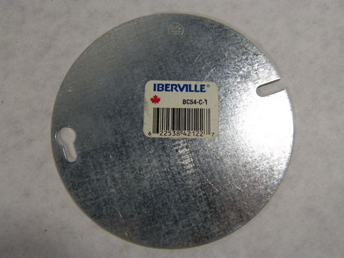 Iberville BC54-C-1 4" Round Box Cover ! NEW !