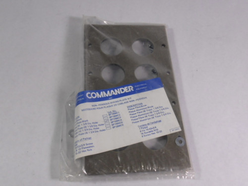 Commander BP1994C3 Wiring Plate Kit RIPPED BAG COSMETIC DMG ! NWB !